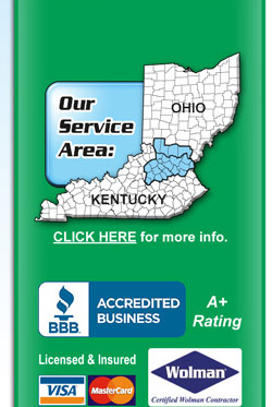 BBB A+ Rating, Licensed & Insured, Wolman